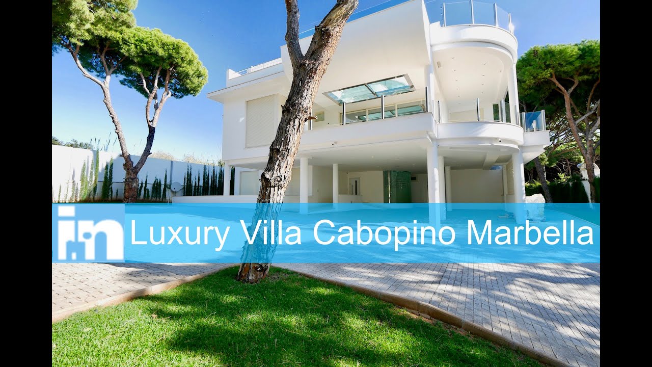 luxury modern villa for sale Cabopino Marbella